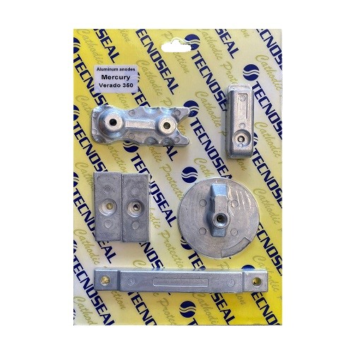 Kit anozi Mercury Verado 350, din aluminiu Kit anozi Mercury Verado 350, din aluminiu