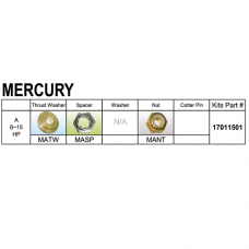 Kit prindere elice motor Mercury 6-15CP