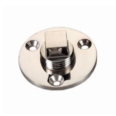 Gura evacuare apa din inox cu dop si filet Gura evacuare apa din inox cu dop si filet