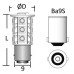 Bec led model BA9S