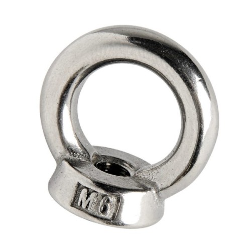 Piulita inel inox pentru ridicare - M10 Piulita inel inox pentru ridicare - M10