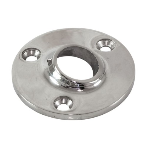 Flansa inox rotunda - tub 22mm Flansa inox rotunda - tub 22mm