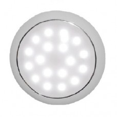 Plafoniera led cu rama din inox - 18+6 leduri