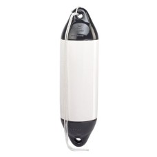 Balon protectie acostare alb/cap negru - Plastimo