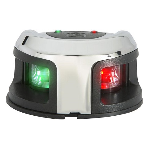 Lumina navigatie bicolora led/capac inox Light/Armor Lumina navigatie bicolora led/capac inox Light/Armor