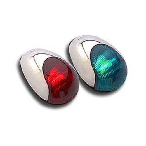 Lumini navigatie pereche "3800 Series", capac inox Lumini navigatie pereche "3800 Series", capac inox