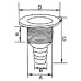 Tub evacuare apa fata inox