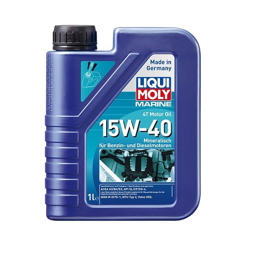Ulei Liqui Moly 4T Marine 15W40, 1L Ulei Liqui Moly 4T Marine 15W40, 1L